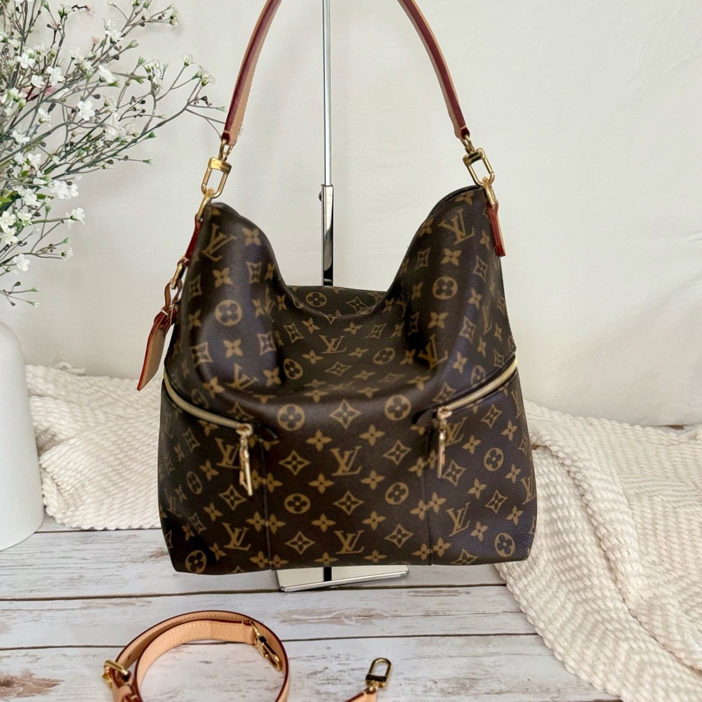🌸 BEAUTIFUL  🦄 AUTHENTIC Louis Vuitton Melie Hobo Mongogram - Retired ✨